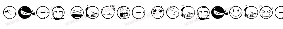DIST Yolks Emoticons字体转换